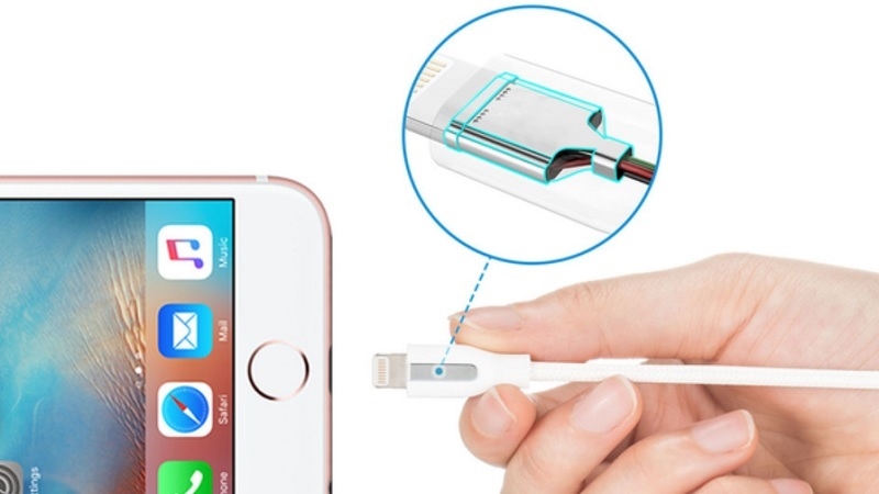 Cáp Lightning Anker Powerline+ – Dài 0.3m – A8124