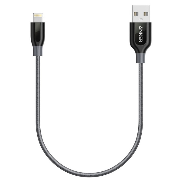 Cáp Lightning Anker Powerline+ – Dài 0.3m – A8124