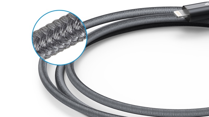 Cáp Lightning Anker Powerline+ – Dài 1.8m – A8122