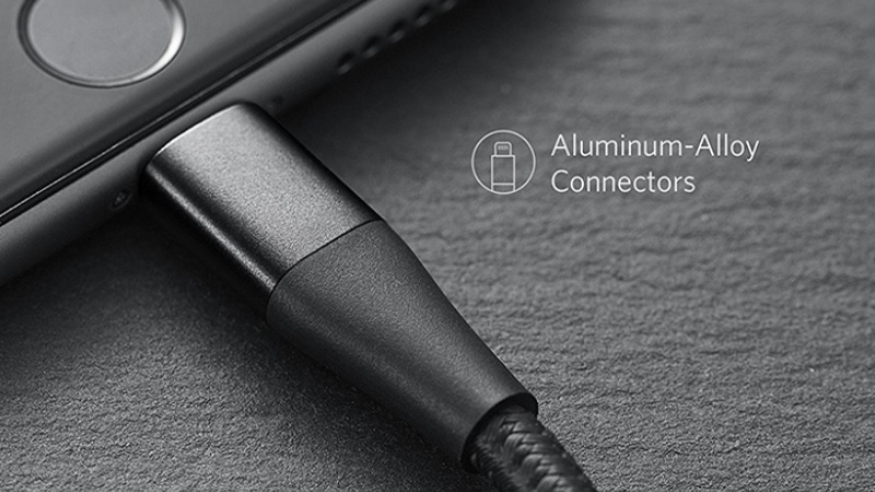 Cáp Lightning Anker PowerLine+ II – Dài 0.3m – A8451