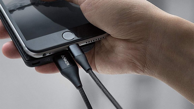 Cáp Lightning Anker PowerLine+ II – Dài 0.3m – A8451