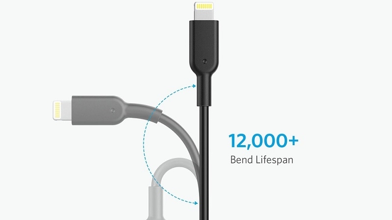 Cáp Lightning Anker Powerline II – Dài 3m – A8434
