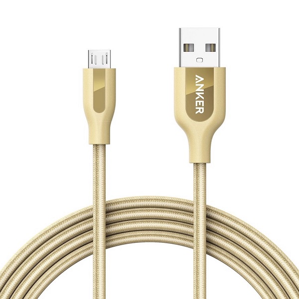 Cáp Micro USB Anker PowerLine+ – Dài 1.8m – Android