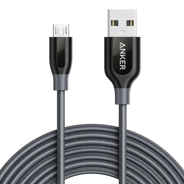 Cáp Micro USB Anker PowerLine+ – Dài 3m – A8144
