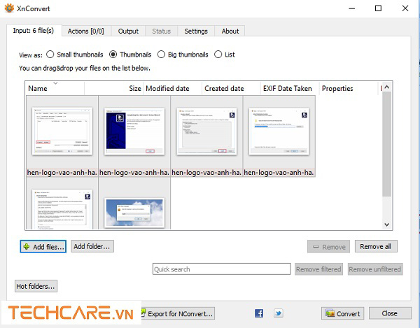 Tìm tới files hay folder chứa hình ảnh và nhấn tiếp vào Open