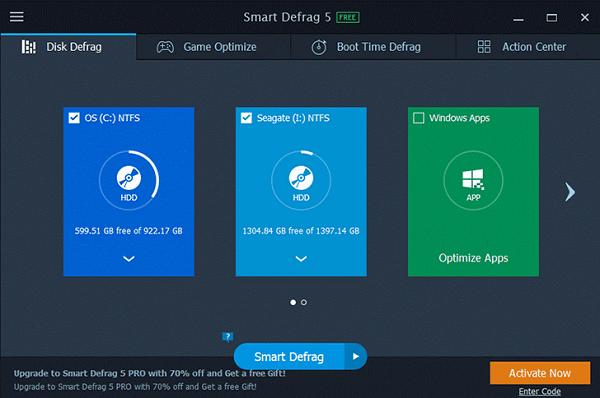 Cách chống phân mảnh ổ cứng sử dụng phần mềm Smart Defrag