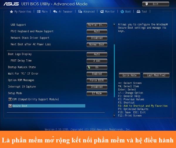 Là phần mềm mở rộng dùng để kết nối phần mềm của máy tính với hệ điều hành