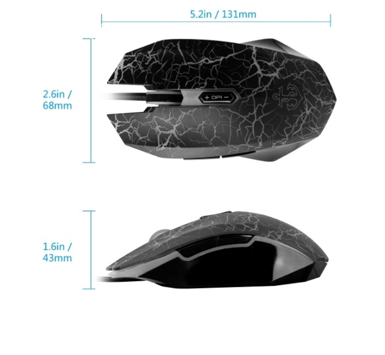 Chuột Chơi Game Anker 2000 DPI