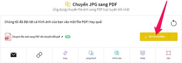 Các bạn có thể tải file xuống hay chuyển file về Driver và dropbox như mình muốn