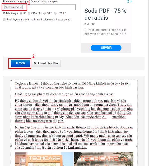 Thực hiện theo các thao tác