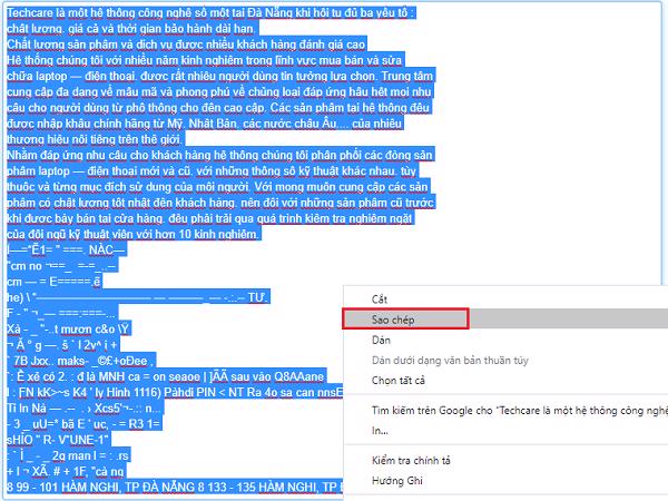 Chỉ cần Copy tất cả toàn bộ và Paste vào file Word như bình thường