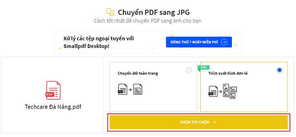 Các bạn chọn 1 trong 2 cách trích xuất dưới đây