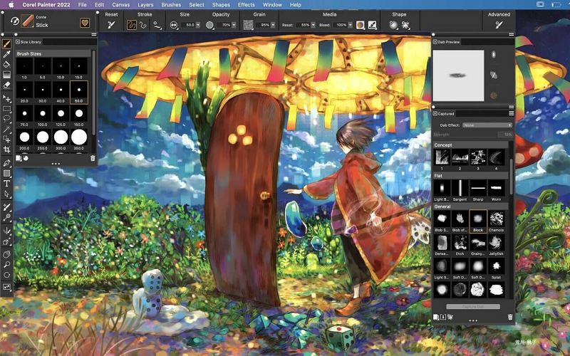 Thoả sức sáng tạo cùng Corel Painter