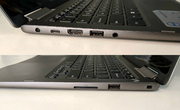 Các cổng kết nối đa dạng trên máy