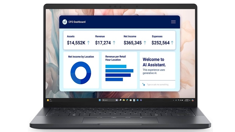 Màn hình của dòng laptop Dell Pro 13 Premium PA13250 Màn hình của dòng laptop Dell Pro 13 Premium PA13250