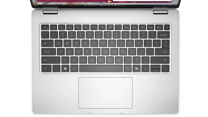 Bàn phím của dòng laptop Dell Pro 14 PC14250 Bàn phím của dòng laptop Dell Pro 14 PC14250