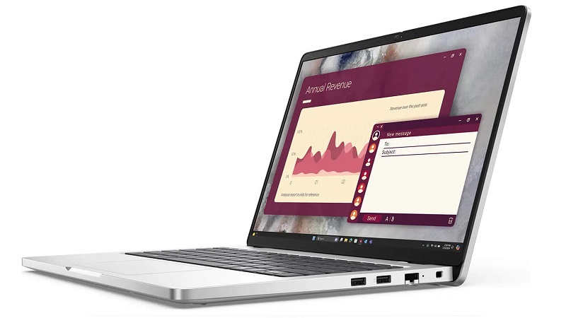 Thiết kế của dòng laptop Dell Pro 14 PC14250 Thiết kế của dòng laptop Dell Pro 14 PC14250