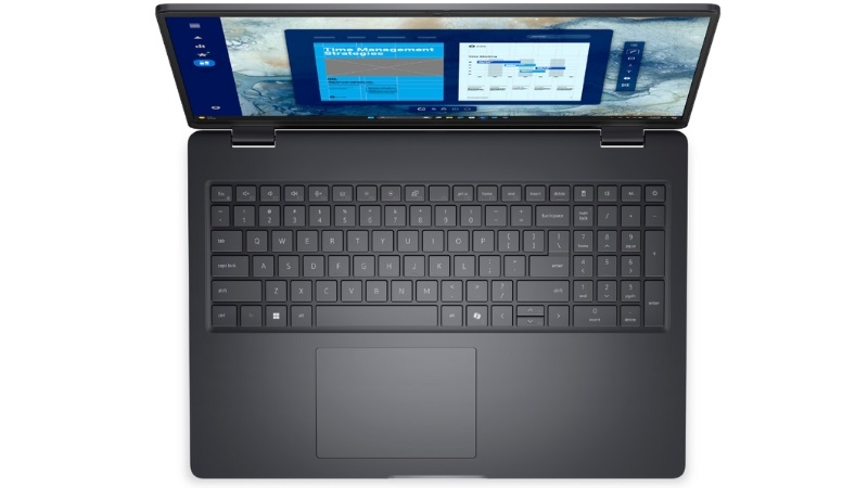 Bàn phím của dòng laptop Dell Pro 16 PC16250 (2025) Bàn phím của dòng laptop Dell Pro 16 PC16250 (2025)