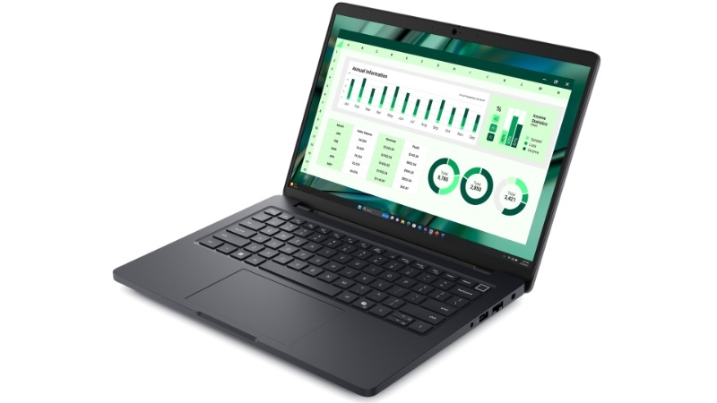 Thiết kế của dòng laptop Dell Pro Max 14 MC14250 Thiết kế của dòng laptop Dell Pro Max 14 MC14250
