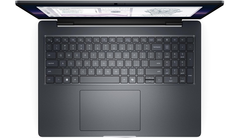 Bàn phím và TouchPad của dòng laptop Dell Pro Max 16 Plus MB16250 (2025) Bàn phím và TouchPad của dòng laptop Dell Pro Max 16 Plus MB16250 (2025)