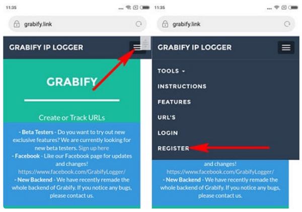 Nhấn chọn biểu tượng ba dấu gạch ngang