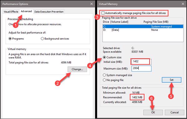 Thực hiện các thao tác như trên hình