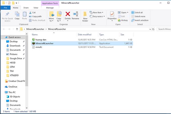 Đợi ít phút để hệ thống bắt đầu tự động lấy thông tin và tải game