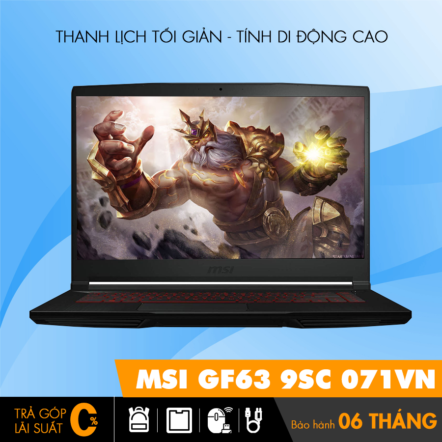 MSI GF63 9SC 071VN