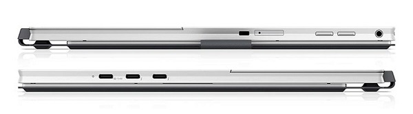 Các cổng kết nối trên cạnh máy