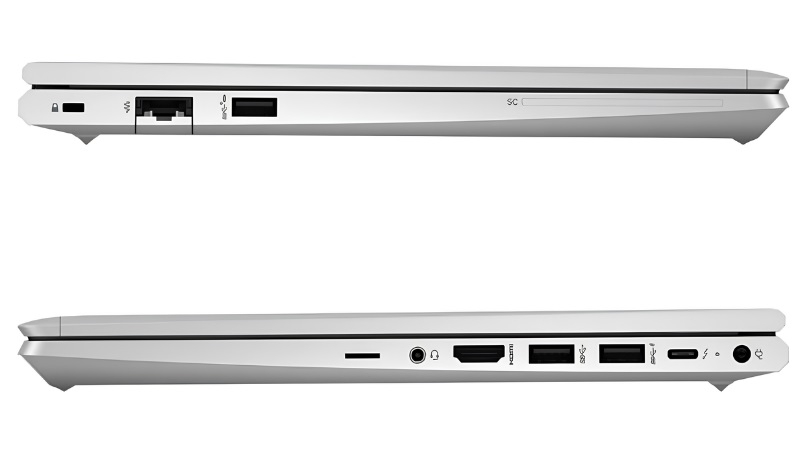 Cổng kết nối của laptop HP EliteBook 830 G8 Cổng kết nối của laptop HP EliteBook 830 G8