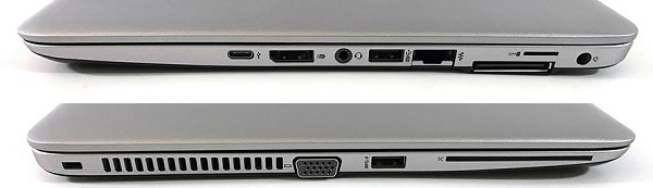 Các cổng kết nối trên cạnh