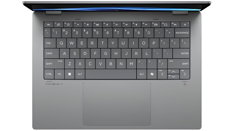 Bàn phím và Touchpad của dòng laptop HP OmniBook X Flip 14 fk0082AU Bàn phím và Touchpad của dòng laptop HP OmniBook X Flip 14 fk0082AU