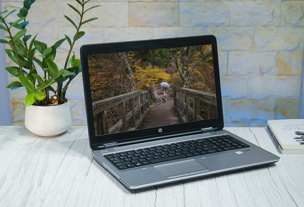 HP Probook 650 G2 sở hữu gam màu đen lịch lãm