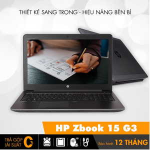 HP Zbook 15 G3