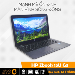 HP Zbook 15u G3