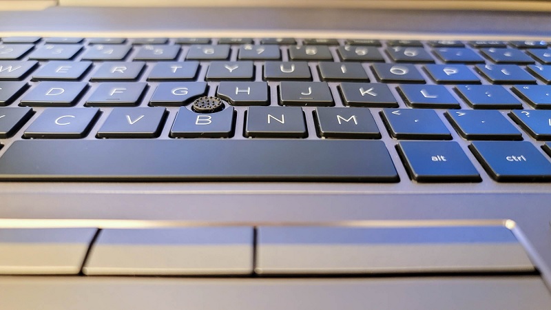 Bàn phím của dòng laptop HP Zbook Fury 17 G8