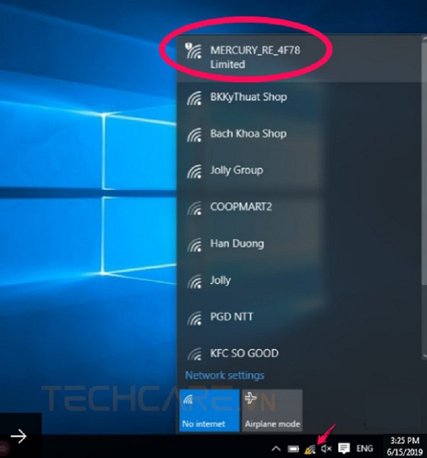 Tìm sóng có tên MERCURY_RE_xxxx