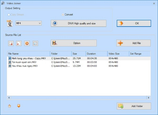 Các bạn cũng có thể thấy một danh sách những video xuất hiện ở ngay phía bên dưới