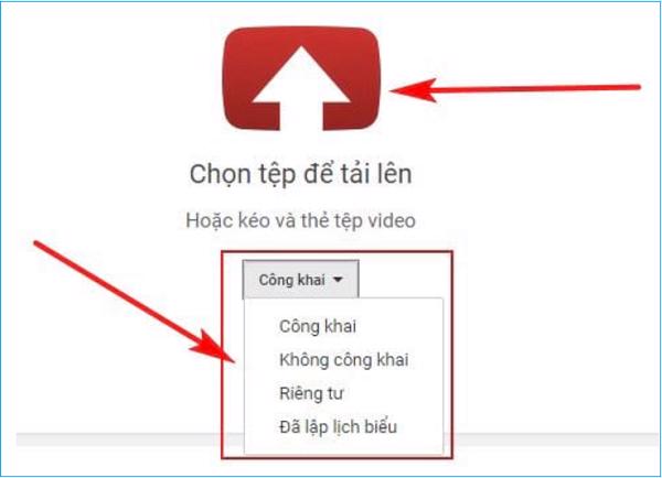 Ở phía dưới các bạn có thể tùy chỉnh người có thể xem video này của mình