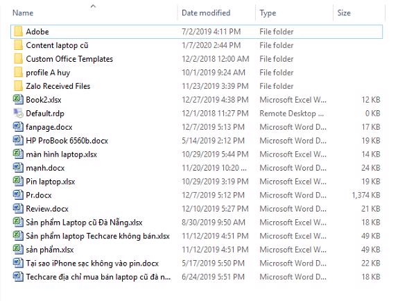 Các bạn sẽ thấy phần mở rộng