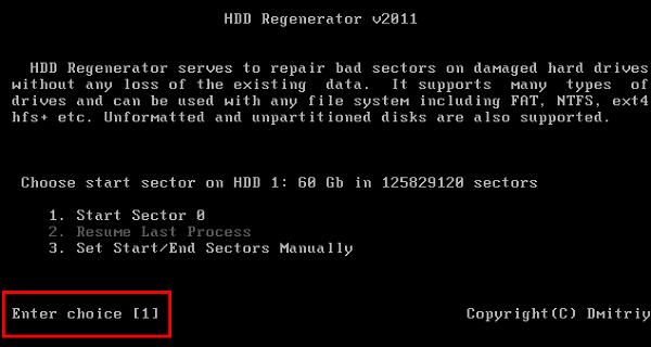 Nhấn vào Enter để tiếp tục