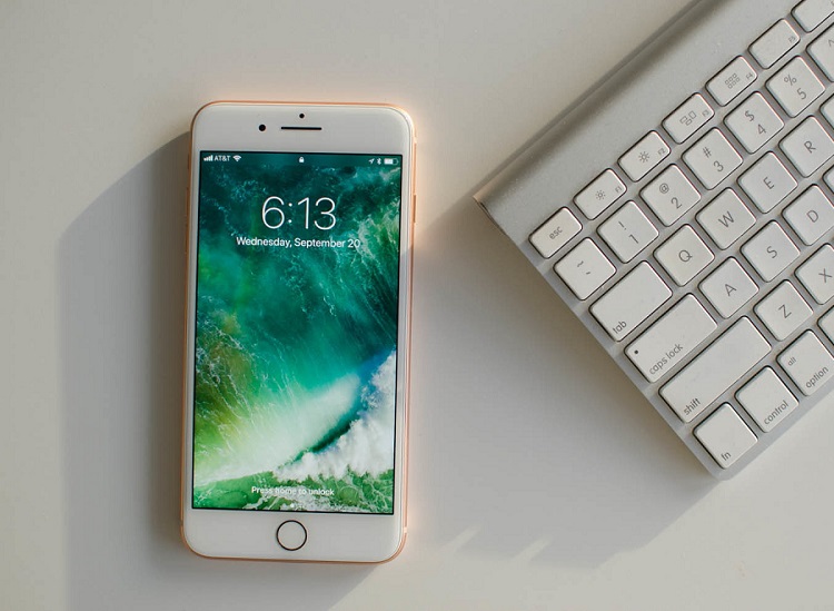 Màn hình iPhone 8 Plus Lock trang bị công nghệ True Tone