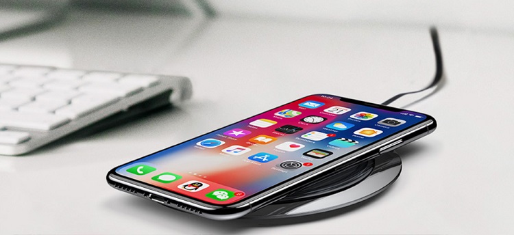 iPhone X Lock được tích hợp sạc nhanh không dây