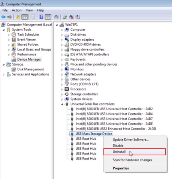 Chọn vào Uninstall