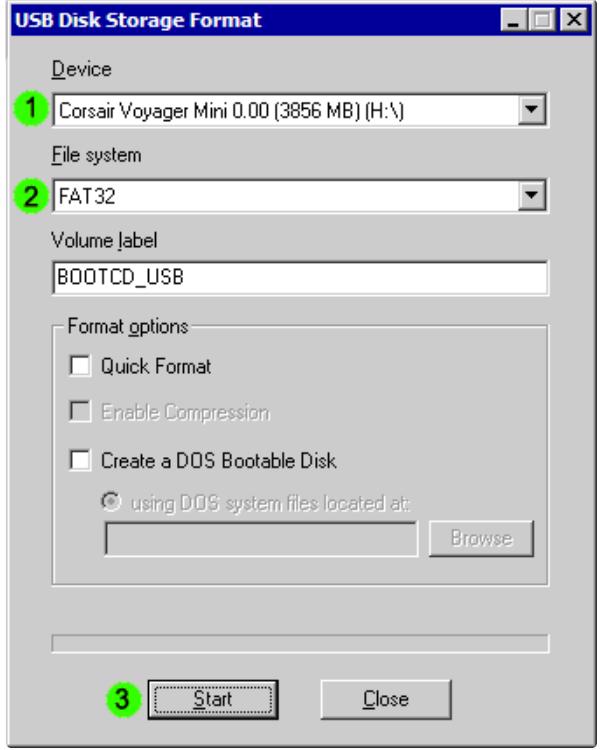 Format USB về chuẩn FAT32