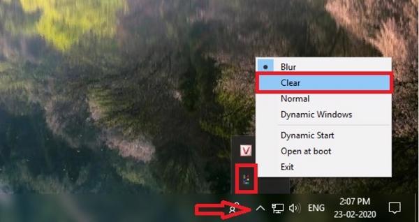 Click chuột phải chọn vào Clear