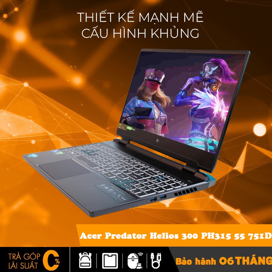 Acer Predator Helios 300 PH315-55-751D