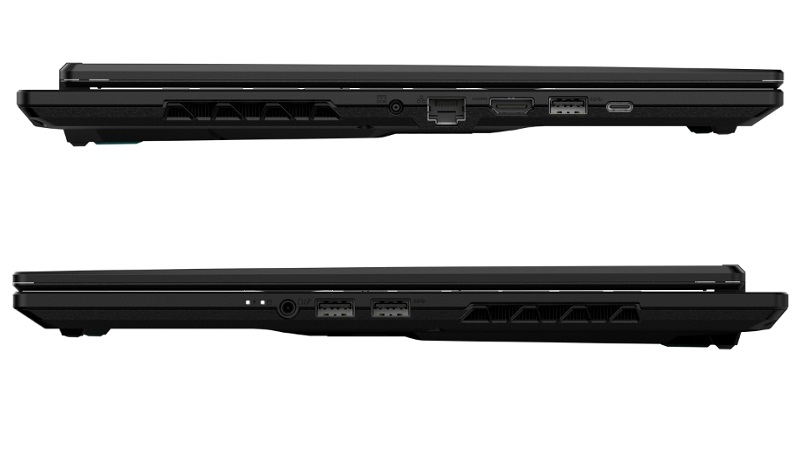 Cổng kết nối của dòng laptop Gigabyte Gaming A16 CMHI2MY893SH