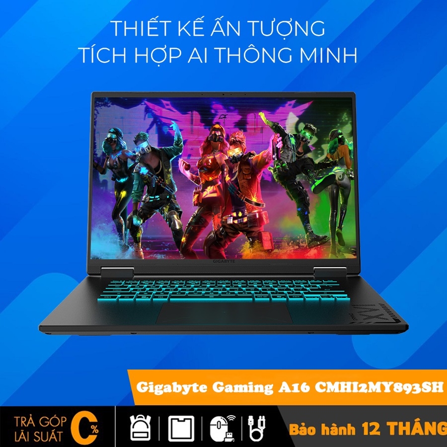 Laptop Gigabyte Gaming A16 CMHI2MY893SH