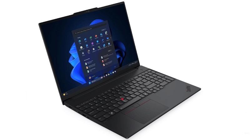 Thiết kế của dòng laptop Lenovo ThinkPad E16 Gen 3 21SR002HVA Thiết kế của dòng laptop Lenovo ThinkPad E16 Gen 3 21SR002HVA
